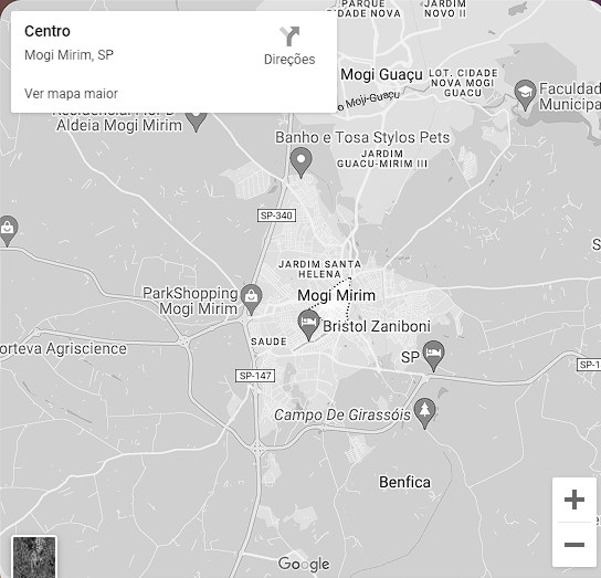 Mapa Moigi Mirim Divino Oficio Artes Sacra